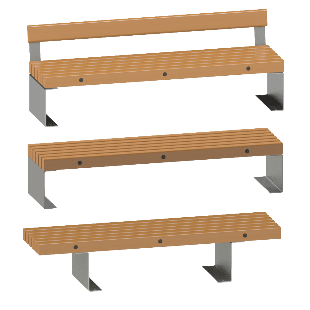 Banc et banquettes urbains Aubans
